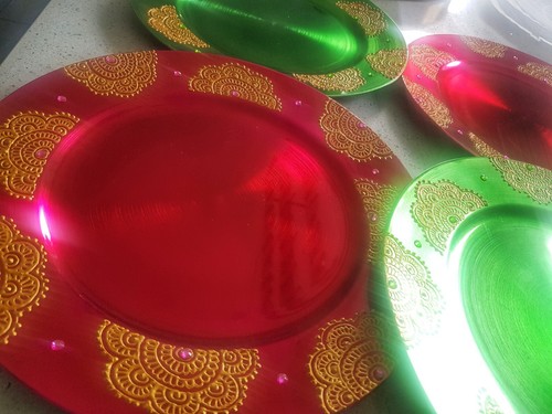 Mehndi plates