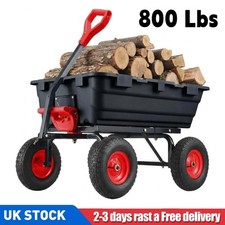 Garden Dump Cart 800 Lb Heavy