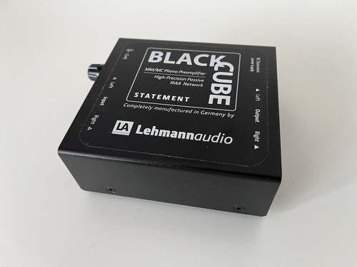 Lehmann black cube statement - black,