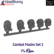 Combat Mask Gasmask Heads 28mm