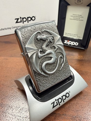 Genuine zippo lighter anne - genuine,