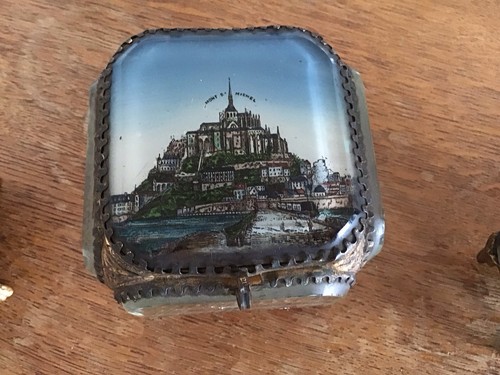 Vintage french metal and glass - vintage,