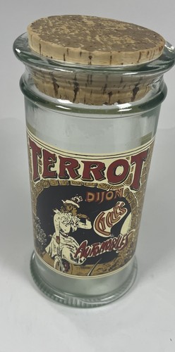 Glass storage jar - glass, with
