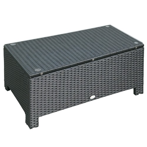 Outsunny garden rattan side - outsunny,