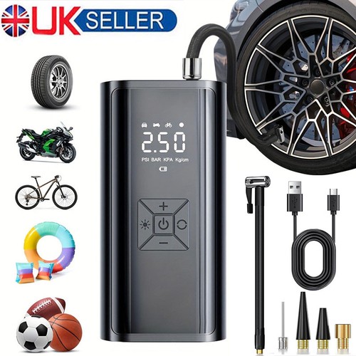 Car tyre inflator cordless - uk,