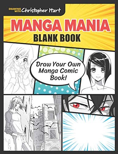 Manga mania blank - book:, draw