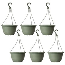 Round Plastic Green Hanging