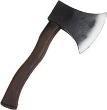 Realistic Fake Axe Toy Hatchet Prop Weapon 26cm Halloween Fancy Dress