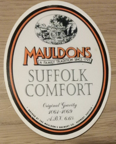 Mauldons brewery suffolk - mauldons,
