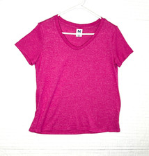 EUC Natori Women's Pajama Set-Top &  Bottom Sz M Pink Rayon/Polyester