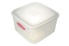 Square Food & Cake Container With Clear Solid Lid 13L Beaufort
