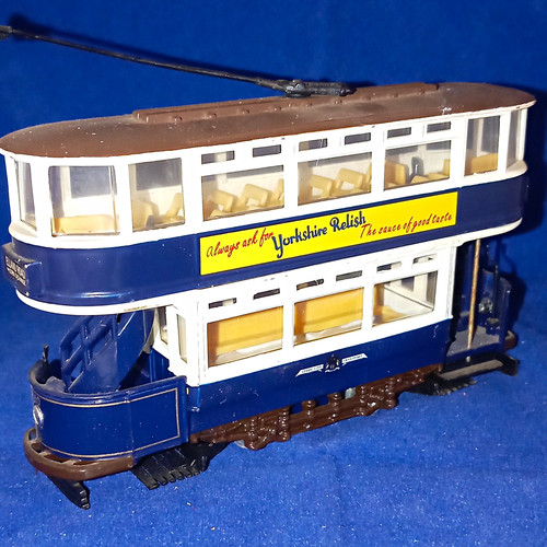 Double decker tram model - double,