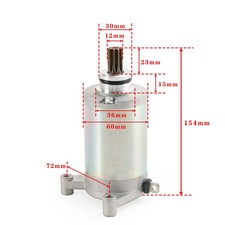 Starter Motor Fits Suzuki