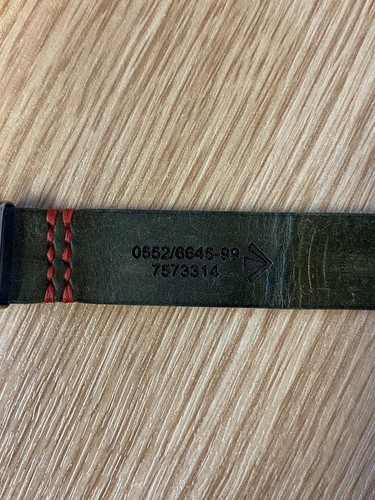 Handmade leather 20mm nato - leather, for