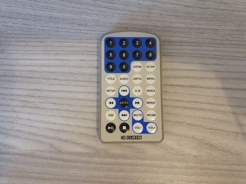 Curtis remote control silver - control,
