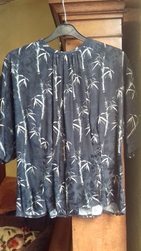 1940s 1950s bamboo print