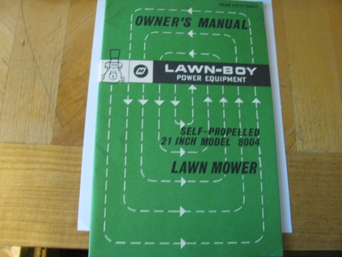 Lawn boy mower self - lawn,