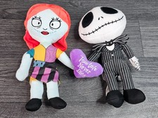 Nightmare Before Christmas Plush Toys Jack Skellington Sally Set Disney Collecta