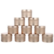12pcs Retro Candle Tin Candle