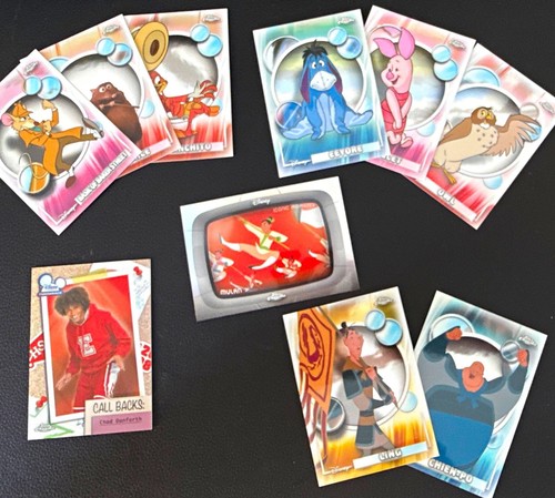 Card lot disney topps - card,