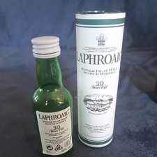 Minature Laphroaig 10 Year Old