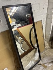 Habitat mirror, black frame