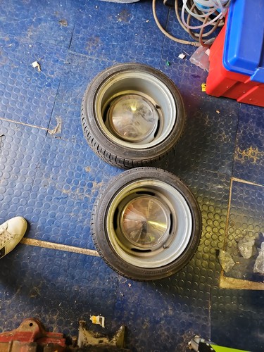 Ford steel wheels banded - wheels,