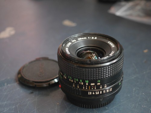 Canon 28mm fd wide - canon, angle