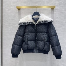Louis Vuitton Ski Feather Collar Puffer Jacket(UK-10) (EU-38)