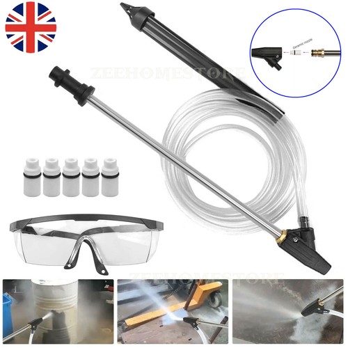 Sand blaster wet blasting - sand,