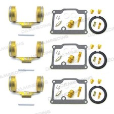 3X Carburetor Carb Rebuild Kit 72-73 GT750 carb float