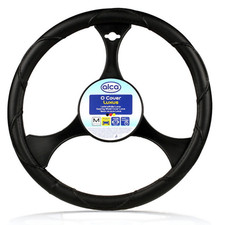 Large Van Steering Wheel Cover 41-43Cm Truck Van Black Xl 590200