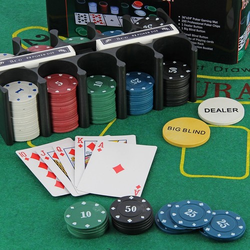 Texas hold poker - poker, set