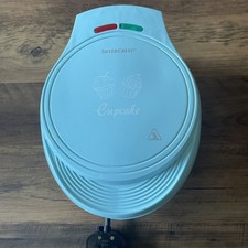 Silver Crest Blue Cupcake Maker Non-Stick Easy Release