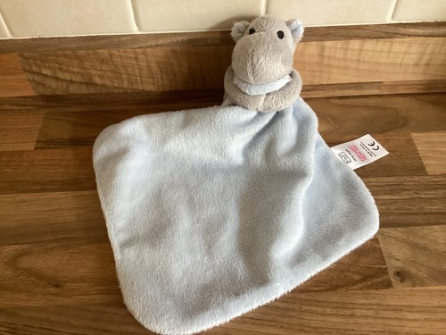 Tesco blue grey hippo - blue,