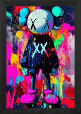 KAWS-inspired Graffiti Art