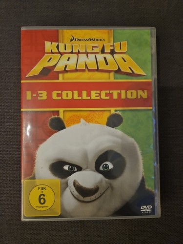 Dvds kung panda - kung-fu, 1+2+3