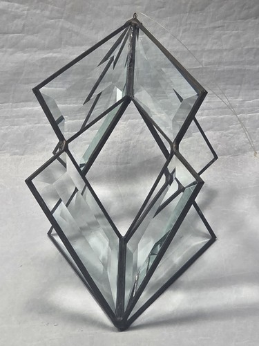 Beveled glass panels - glass,