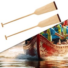 Wooden Canoe Paddle Rowing