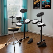 Glarry Electronic Drum Set for