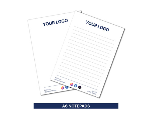 Custom logo notepad - logo,