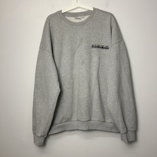 Napapijri yoik grey pullover - napapijri,