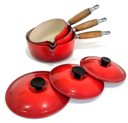 Creuset cast iron saucepan - creuset,