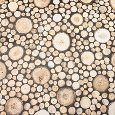 Wooden Logs Textured Wallpaper