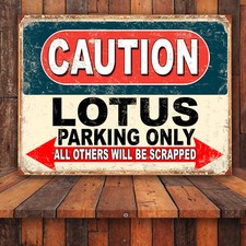 Funny Caution Lotus Parking
