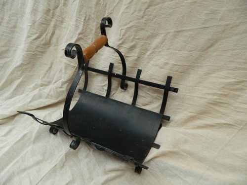 Large wrought iron fireside - large,