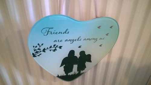 Heart shaped mirrored - shaped,