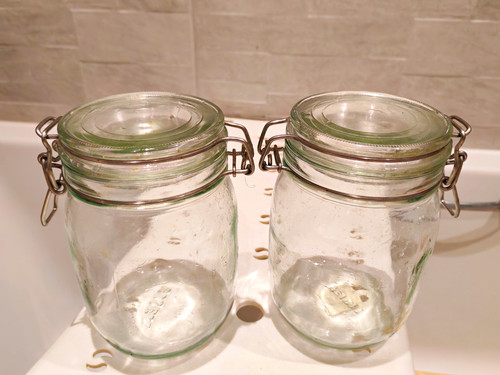 Ikea clip top clear glass - clear,