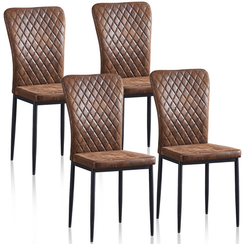 Faux suede dining - 4/6x,