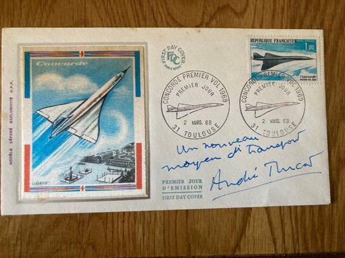 Concorde rare andre turcat - concorde,